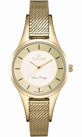 Zegarek Damski G.Rossi 8154B-4D1 Złoty Miyota Citizen