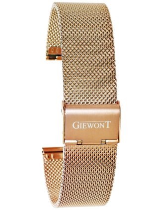 Bransoleta Mesh do Smartwatcha Giewont GW330 Różowe Złoto