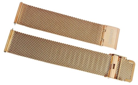 Bransoleta Mesh do Smartwatcha Giewont GW330 Różowe Złoto