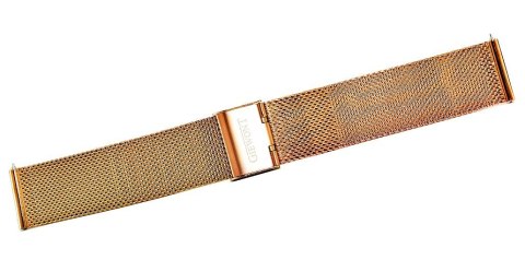 Bransoleta Mesh do Smartwatcha Giewont GW330 Różowe Złoto