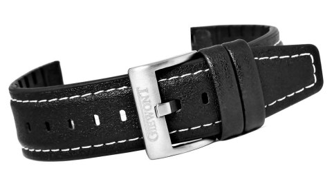 Pasek Skórzano-Silikonowy Giewont GW440 - Leather Black