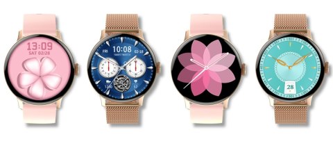 Smartwatch Damski Giewont GW330-1 Różowe Złoto