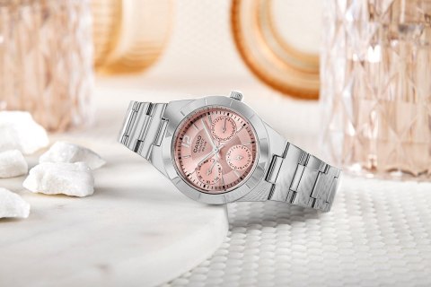 Zegarek Damski Casio LTP-2069D-4AVEG z Różową Tarczą