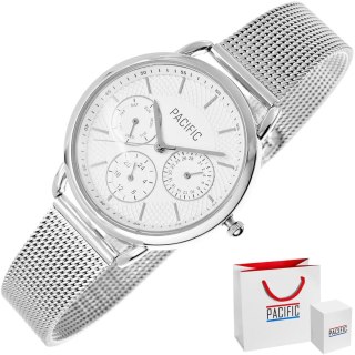 Zegarek Damski Pacific Chronograf X6180-1 Mesh