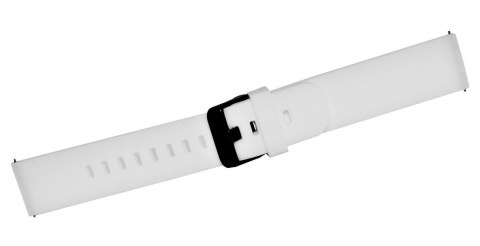 Pasek Silikonowy do Smartwatcha 22mm Biało-Czarny U15