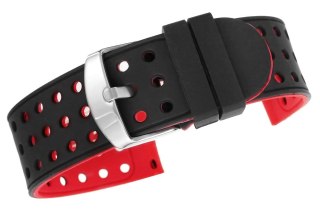 Pasek silikonowy CZERWONY U12-20-3 do smartwatcha