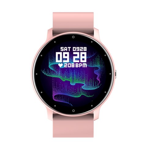 Smartwatch Damski Gravity GT1-1 Różowe Złoto/Różowy