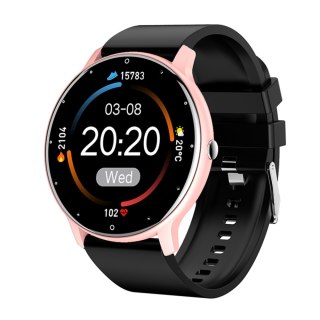 Smartwatch Damski Gravity GT1-2 Różowe Złoto/Czarny