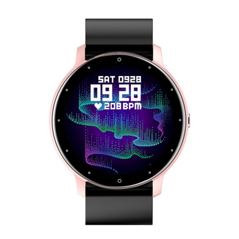 Smartwatch Damski Gravity GT1-2 Różowe Złoto/Czarny