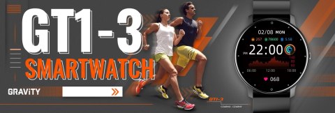Smartwatch Damski Gravity GT1-3 Czarny