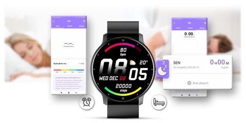 Smartwatch Damski Gravity GT1-3 Czarny