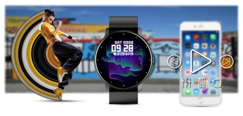Smartwatch Damski Gravity GT1-3 Czarny