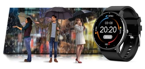 Smartwatch Damski Gravity GT1-3 Czarny