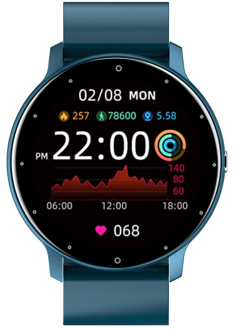 Smartwatch Damski Gravity GT1-5 Niebieski