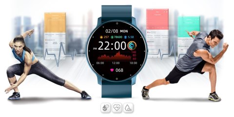 Smartwatch Damski Gravity GT1-5 Niebieski