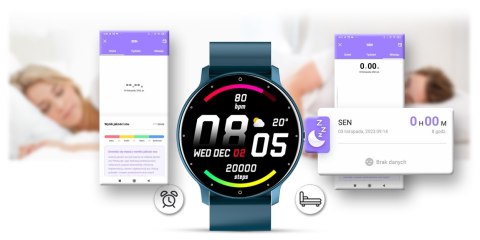 Smartwatch Damski Gravity GT1-5 Niebieski