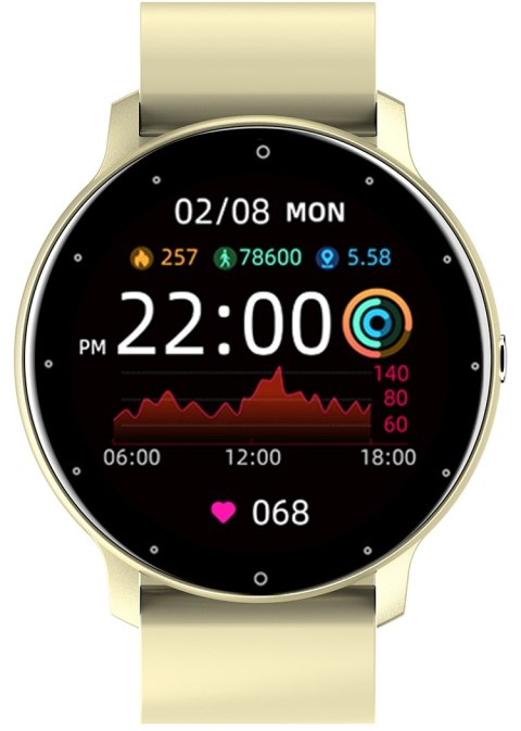 Smartwatch Damski Gravity GT1-6 Żółty