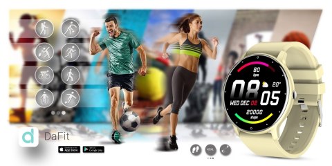 Smartwatch Damski Gravity GT1-6 Żółty