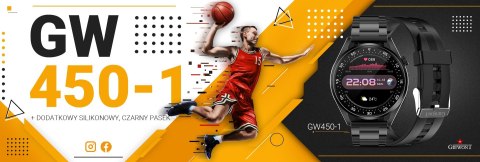Smartwatch GIEWONT Vertex GW450-1 z Bransoletą i Paskiem