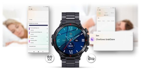 Smartwatch Gravity GT8-2 z bransoletą