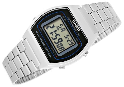 Zegarek Casio B640WD-1AVDF Unisex Stalowa Bransoleta + BOX