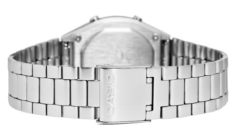 Zegarek Casio B640WD-1AVDF Unisex Stalowa Bransoleta + BOX