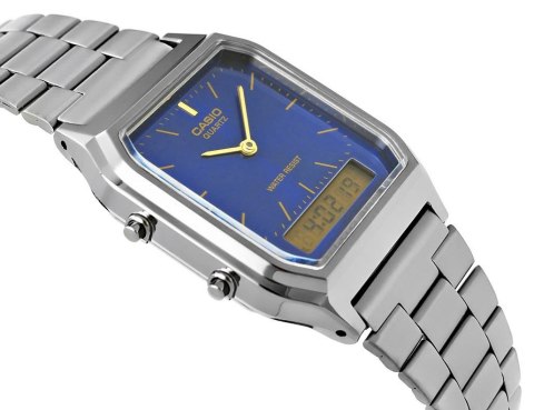 Zegarek Damski Casio AQ-230GG-2ADF Granatowy Vintage