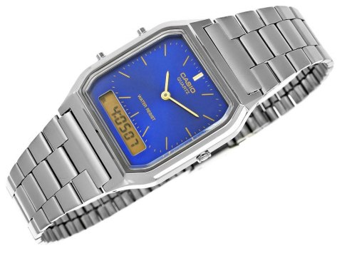 Zegarek Damski Casio AQ-230GG-2ADF Granatowy Vintage