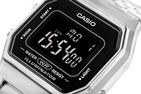 Zegarek Damski CASIO Vintage LA680WA-1BDF - Styl Lat 80.