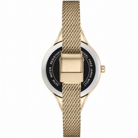 Zegarek Damski G.Rossi 12110B-4D1 Złoty z Cyrkoniami