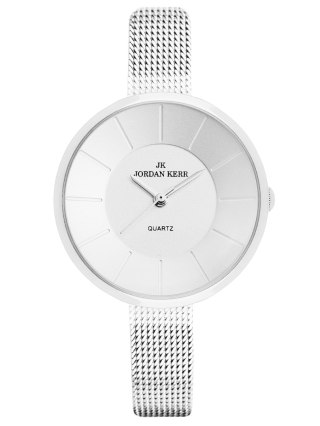 Zegarek Damski Jordan Kerr AW170 Srebrny Klasyczny
