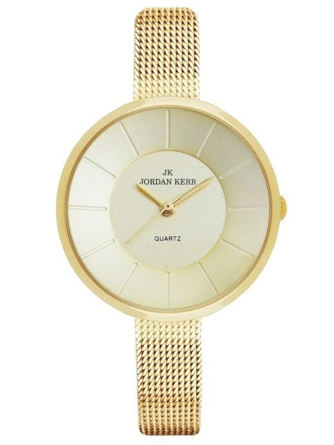 Zegarek damski Jordan Kerr AW170 złoty - klasyczna elegancja
