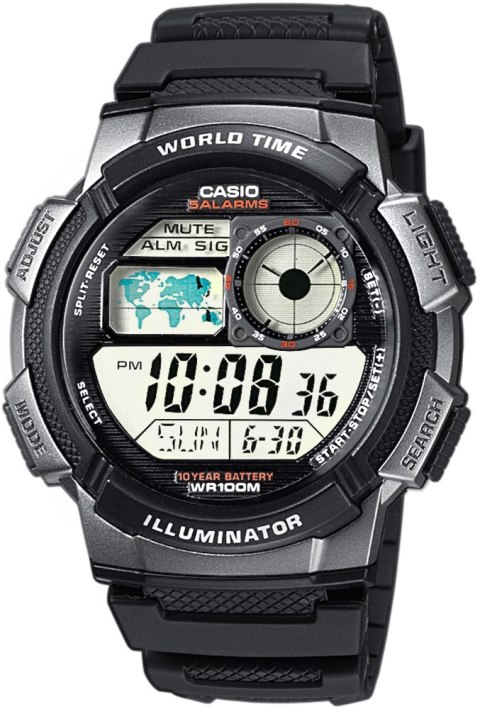Zegarek Męski CASIO AE-1000W-1BVDF + BOX