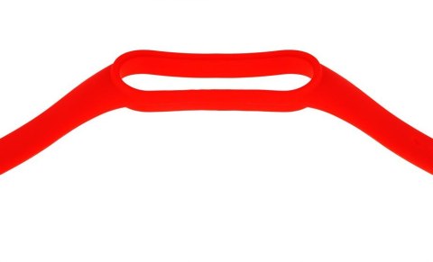 Pasek silikonowy do Xiaomi Mi Band 5 / 6 - Czerwony
