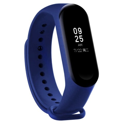 Pasek silikonowy do Xiaomi Smart Band 5 / 6 - Granatowy