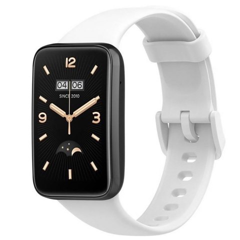 Pasek silikonowy do Xiaomi Smart Band 7 Pro - Biały