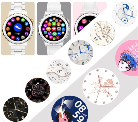 Smartwatch Rubicon RNCE92 PRO White z Doma Paskami