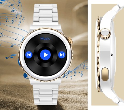 Smartwatch Rubicon RNCE92 PRO White z Doma Paskami