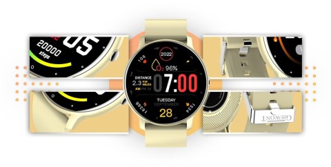 Smartwatch Giewont GW120-6 Ecru - Styl i Funkcjonalność