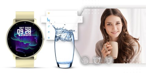 Smartwatch Giewont GW120-6 Ecru - Styl i Funkcjonalność
