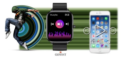 Smartwatch Giewont Dynamic GW230-2 z Termometrem