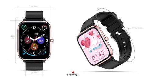 Smartwatch Giewont Różowo-Czarny GW230-3