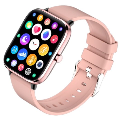 Smartwatch Giewont GW230-1 Różowe Złoto - Funkcja Rozmów