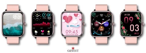 Smartwatch Giewont GW230-1 Różowe Złoto - Funkcja Rozmów