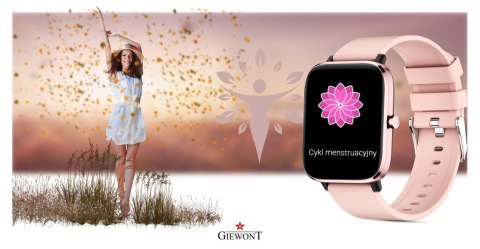 Smartwatch Giewont GW230-1 Różowe Złoto - Funkcja Rozmów