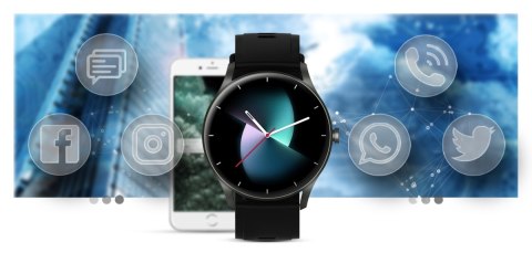 Smartwatch Gravity GT2-2 Czarny