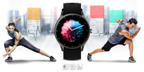 Smartwatch Gravity GT2-2 Czarny