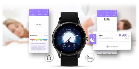 Smartwatch Gravity GT2-2 Czarny