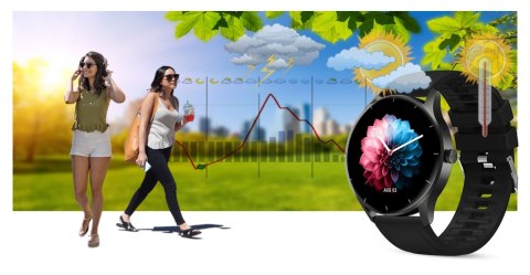 Smartwatch Gravity GT2-2 Czarny