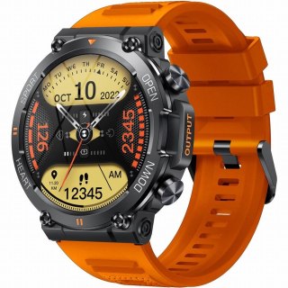 Smartwatch Gravity GT7-5 PRO Czarno-Pomarańczowy